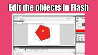 Edit the objects in Flash