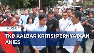 Ketua TKD Prabowo-Gibran Kalbar Maman Abdurrahman Kritisi Pernyataan Anies soal Oposisi