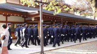 [20111126]防衛大x東京行進2011x防大生 3大隊～靖国神社参拝～