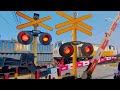 retrofit perlintasan kereta api rusak jalan bendi | railroad crossing videos [wantech]