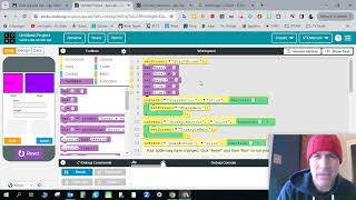 Code org App Lab Set Up of Variables