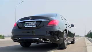 2019 Facelift Mercedes Benz C-Class C300 w/ Armytrix Valvetronic Exhaust, Clean, Racing Sound