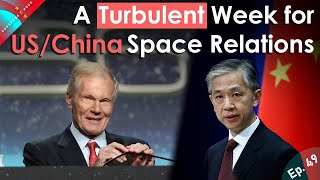 Turbulent Week for US/China Space Relations, 1 km-long Space Station Project, 2 Launches in the Week