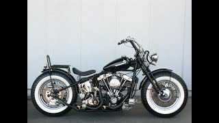 HarleyDavidson 1981y Rigid Shovel Full Custom