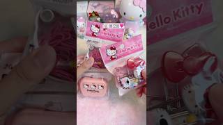 🩷Hello kitty🩷간단 다이소깡 문구점깡 키티클립통 #다이소깡#sanrio #hellokitty#unboxing#short#포용계