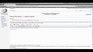 Getting Started With Wikipedia