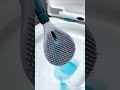 Silicone toilet brush household no dead corner toilet brush wall-mounted cleaning artifact.😊