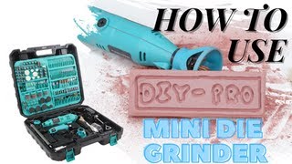 How to Use Rotary Tool Kit / Mini Die Grinder For Wood Carving | DIY Best Rotary Tool Kit