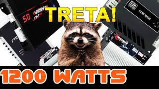 TRETA 1200 Watts da Stetsom, Banda, Taramps e Soundigital