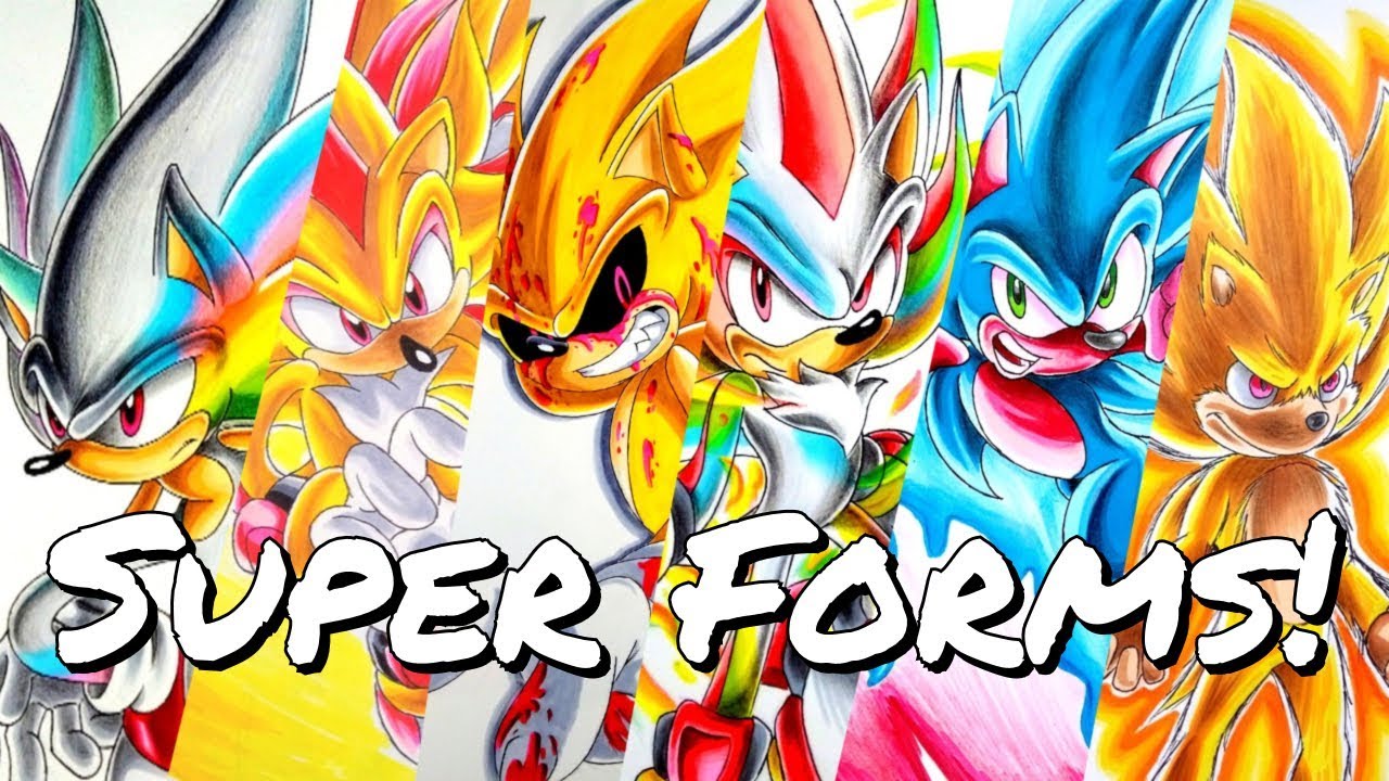All Sonic Characters Super Forms