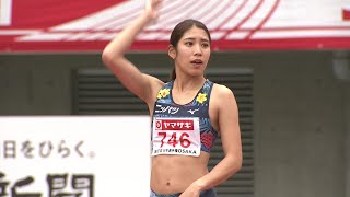 【第107回日本選手権】女子 走高跳 決勝8位タイ ●仲野 春花●