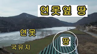 15) 물가 땅  우리땅 앞이 연못 시골땅 귀촌힐링에 좋다 #농막터 #시골땅 #연못땅