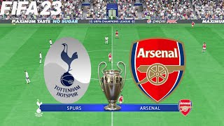 FIFA 23 | Tottenham Hotspur vs Arsenal - UEFA Champions League - PS5 Gameplay