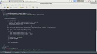 Google Maps Embed Tutorial - Polyline