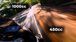 CFMOTO 450SR/SS, GSX-R1000 AND ZX10R WILD UPHILL | Pure Riding