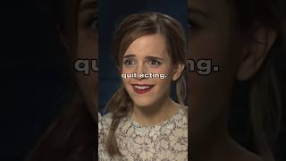 Emma Watson Quit Acting