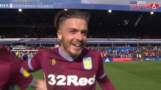 Punch, goal and interview! | Jack Grealish v Birmingham City