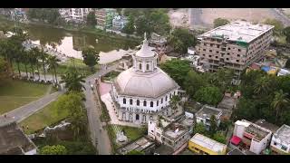 Krishnagar Cathedral Church Drone View // Krishnanagar Church