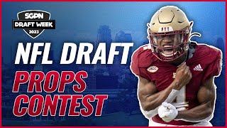 NFL Draft Prop Contest Picks | Sports Gambling Podcast (Ep. 1613) | 2023 NFL Draft Predictions
