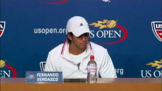 2009 US Open Press Conferences: F. Verdasco (Quarterfinals)