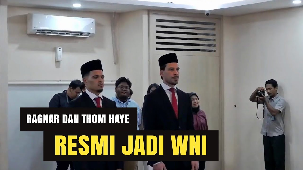 ALHAMDULILLAH!! Ragnar Oratmangoen Dan Thom Haye Resmi Jadi WNI, Siap ...