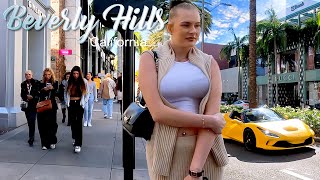 Beverly Hills Walking Tour in Los Angeles | Supercars, Exotic Cars | The Luxury City in California