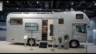 Luxury motorhomes 2021: Variomobil Vario Alcove 900 Motorhome. Mercedes Benz Atego 2020.