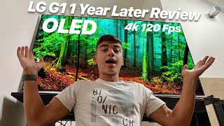 LG G1 65 inch 4K OLED 120Hz Review 1 Year Later! Best TV Ever!