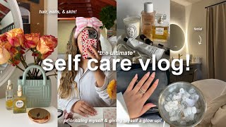 VLOG!🧖🏽‍♀️ self care routine, relaxing days in my life, treating myself, & maint