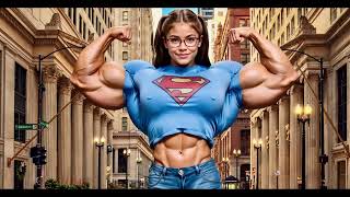 Female Bodybuilder FBB Muscle Woman AI Art Muscle Preview