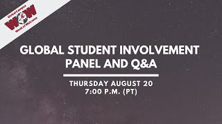 Global Student Involvement Panel and Q&A