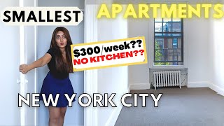 Inside the SMALLEST apartment in New York City | NO KITCHEN 212 Sq FT Micro Studio