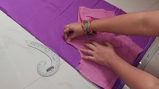 blouse cutting | పెద్ద వాళ్లది బ్లౌజ్ కటింగ్ ఈ వీడియో చూస్తే ఇంత ఈజీనా అంటారు