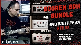 BOGREN 5150 BUNDLE - The Unholy Trinity (Alesis strike pro + Krimh Drums)