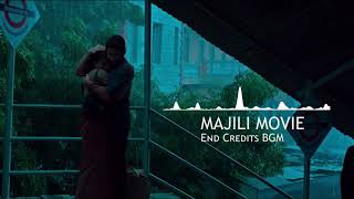 Majili movie End Credits BGM | Naga Chaitanya | Samantha |