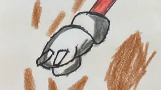 First Ever Drawing Video Knuckles The Echidna