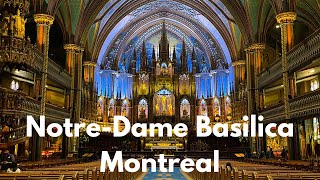 Where the old and new meet spectacularly | Notre-dame Basilica | Escape to Montreal, Canada | Day 3