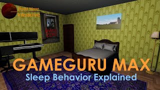 GameGuru Max Tutorial - Sleep Behavior Explained