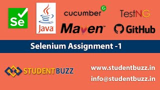 Selenium Assignment -StudentBuzz