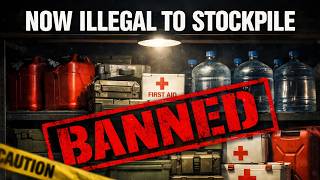7 Items That WILL BECOME Illegal to Stockpile(New Laws Nobody Told You About)