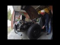 Citroen 2CV Engine and gearbox detachment