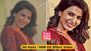Hdr Cc Video Editing | Hdr & Brown Cc Effect Video Editing In Inshot | HDR CC Effect Video Editing