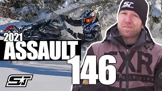 2021 Polaris Switchback Assault 146 Walk Around and Overview