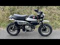 Honda Monkey 125 Walkaround Exhaust Sound