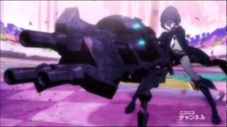 Black Rock Shooter TV series - Rock vs Chariot