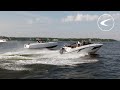 Hydrofoil boat vs planing boat in waves | Candela C-8