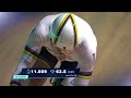 mathilde gros on fine form uci track champions league highlights 100 race cycling finish