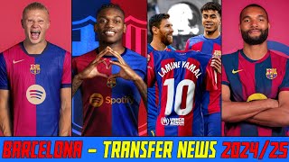 🔵🔴 BARCELONA -  Latest Transfer News! (2025) 🔵🔴