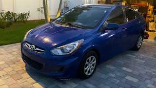 How to install new filler pipe 2014 Hyundai Accent gls