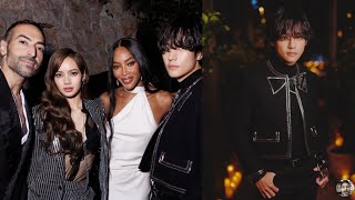 BTS V / Taehyung at Celine Cannes with Lisa, Al Turki, Park Bogum & More